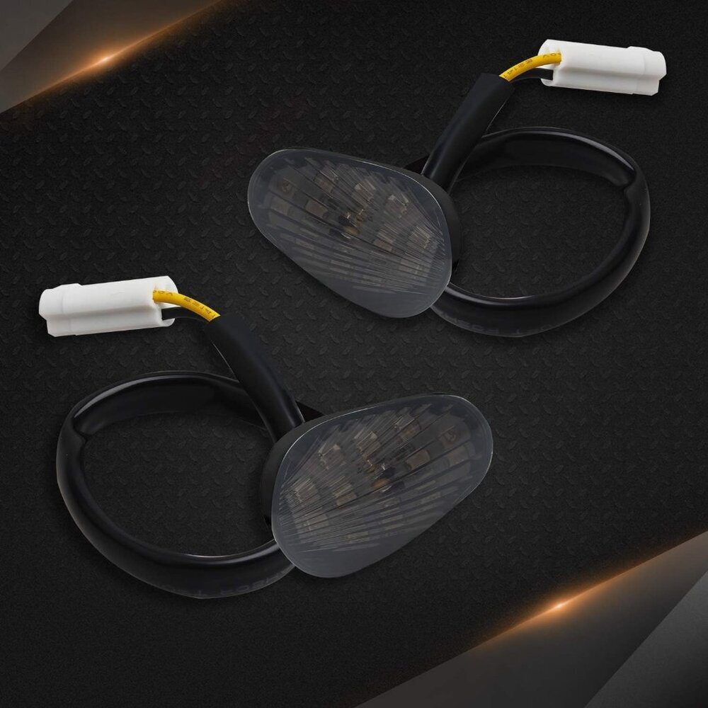 Smoked Flush Mount LED Turn Signal Light Compatible with Yamaha YZF R1 R6 R6S, 1 - Picture 6 of 6